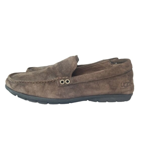 UGG Australia Ballard Casual Loafer Shoes Men\'s Size 7.5 Suede Brown 3122 main image 9